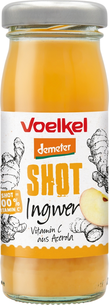 Voelkel Demeter Shot Ingwer 95ml