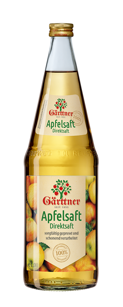 Gärttner Apfelsaft klar 1l MW