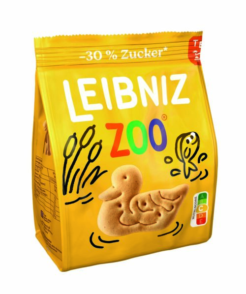 Leibniz Zoo weniger Zucker 125g