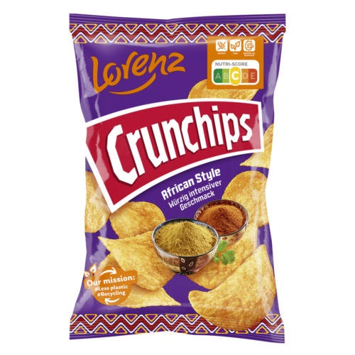 Lorenz Crunchips African Style 150g