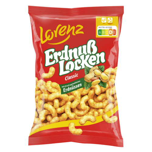 Lorenz Erdnuss Locken Classic 175g