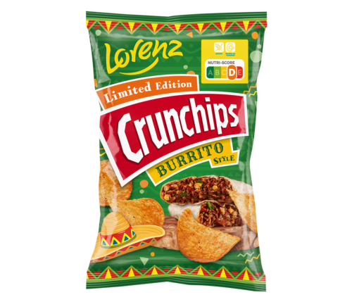 Lorenz Crunchips Burrito Style 130g
