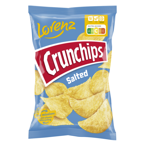 Lorenz Crunchips Salted 150g