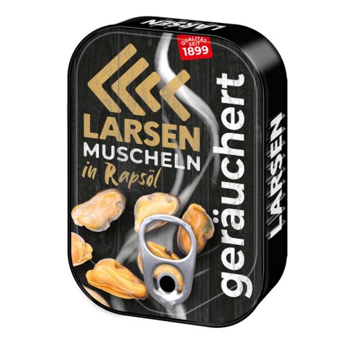 Larsen Delikate Muscheln geräuchert 110g
