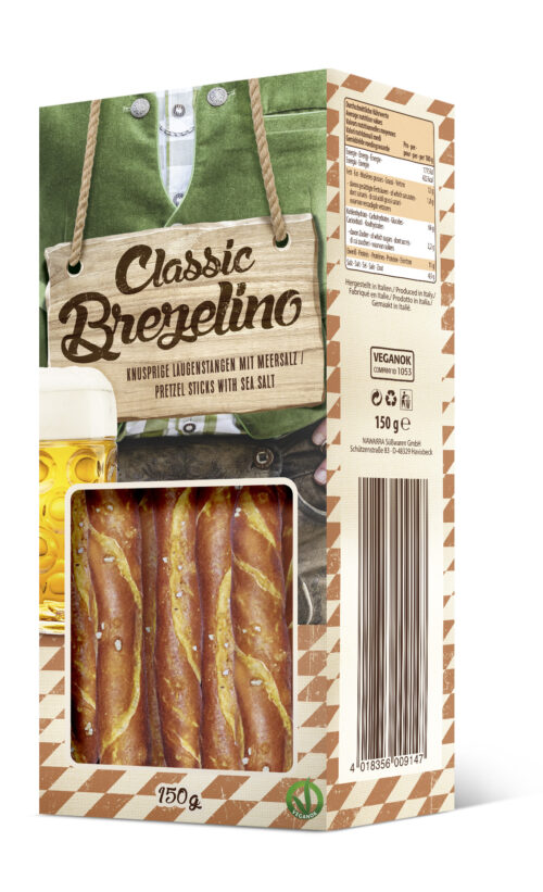 Nawarra Salz Brezelino 150g