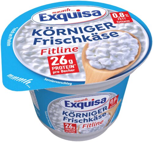 Exquisa Körniger Frischkäse Fitline Natur 0,8% 200g