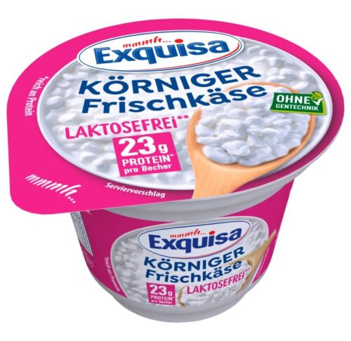 Exquisa Körniger Frischkäse Natur laktosefrei 175g