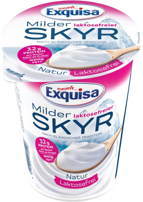 Exquisa Milder Skyr Natur laktosefrei 400g