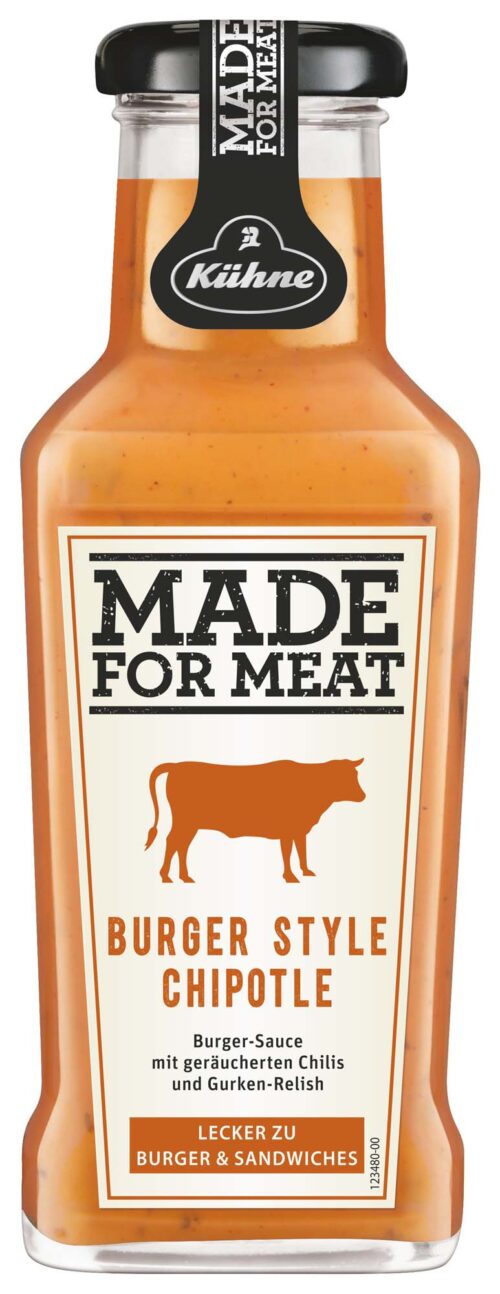 Kühne Made for Meat Chipotle Burger Style 235ml