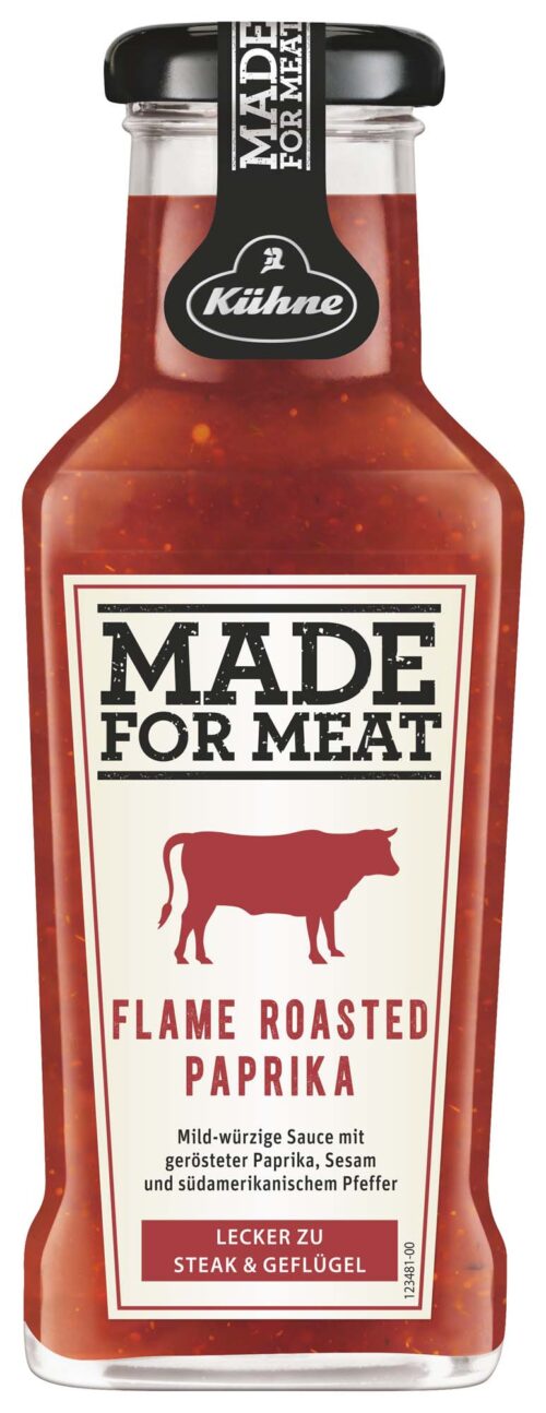 Kühne Made for Meat Flame Roasted Paprika 235ml