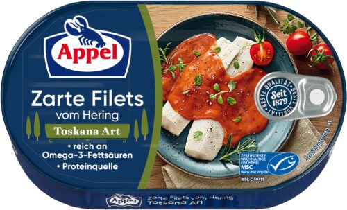 Appel Zarte Heringsfilets Toskana 200g