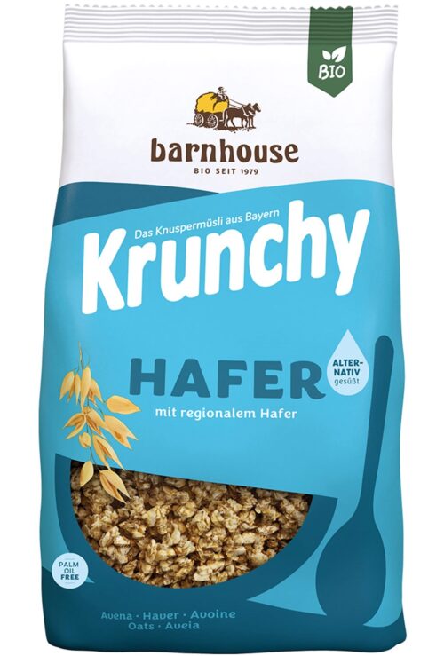 Barnhouse Bio Krunchy Hafer 375g