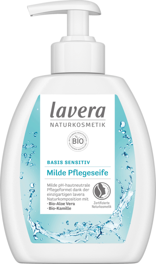Lavera Flüssigseife Basis sensitiv Bio-Aloe Vera & Bio-Kamille 250ml