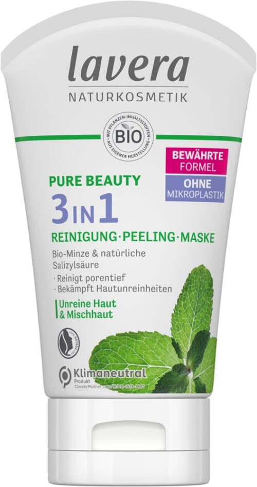 Lavera Peelingmaske Pure Beauty 3in1 125ml