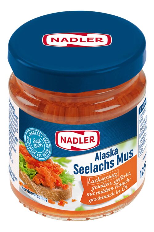 Nadler Alaska Seelachs Mus 125g
