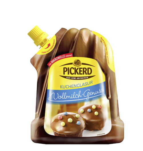Pickerd Kuchenglasur Vollmilch-Genuss 125g