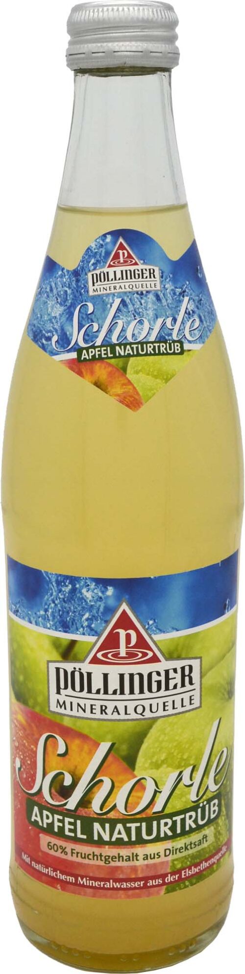 Pöllinger Apfelschorle trüb 0,5l