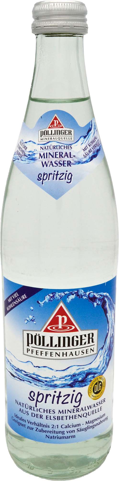 Pöllinger Elsbethenquelle Spritzig 0,5l