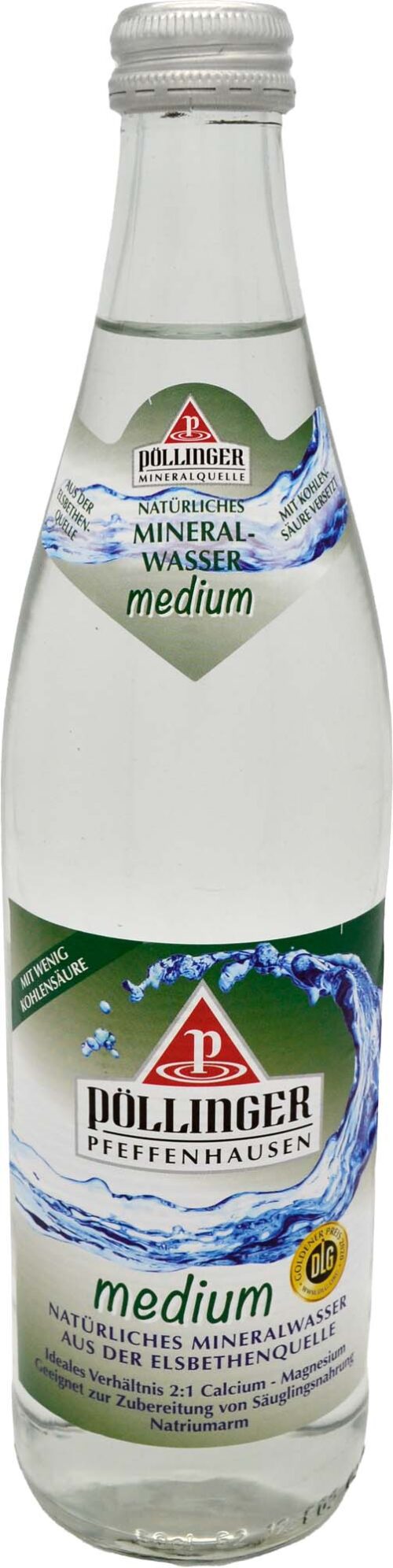 Pöllinger Elsbethenquelle Medium 0,5l