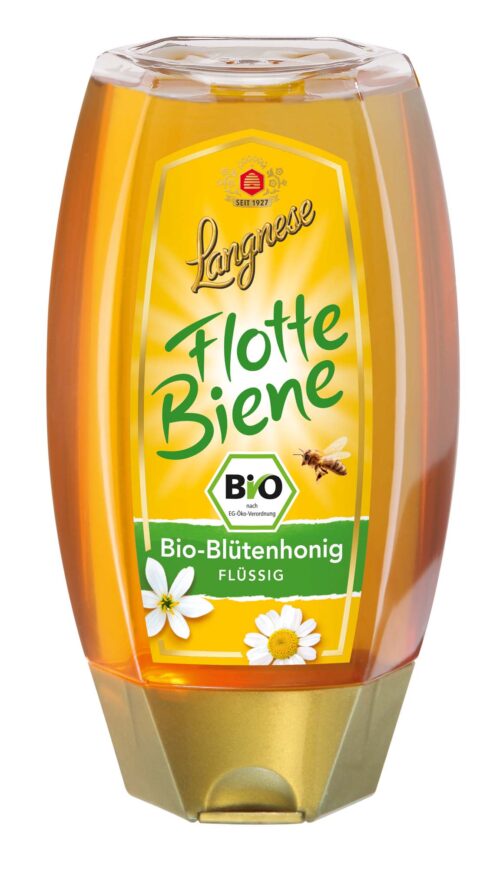Langnese Flotte Biene Bio Blütenhonig flüssig 250g