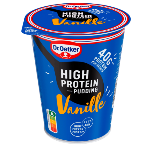 Dr.Oetker High Protein Pudding Vanille 400g