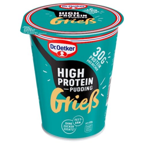 Dr.Oetker High Protein Pudding Grieß 400g