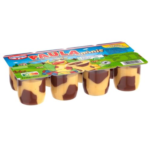 Dr.Oetker Paula Minis Vanille mit Schokoflecken 8x50g