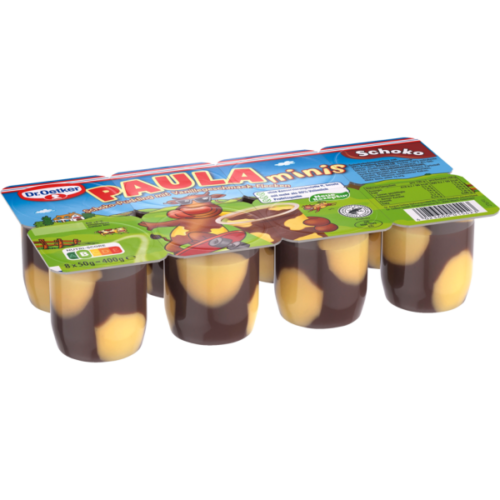 Dr.Oetker Paula Minis Schoko mit Vanilleflecken 8x50g