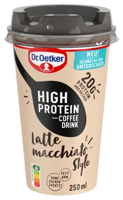 Dr.Oetker High Protein Coffee Drink Latte Macchiato 250ml