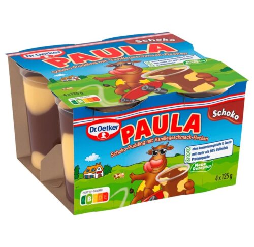 Dr.Oetker Paula Schoko mit Vanilleflecken 4x125g