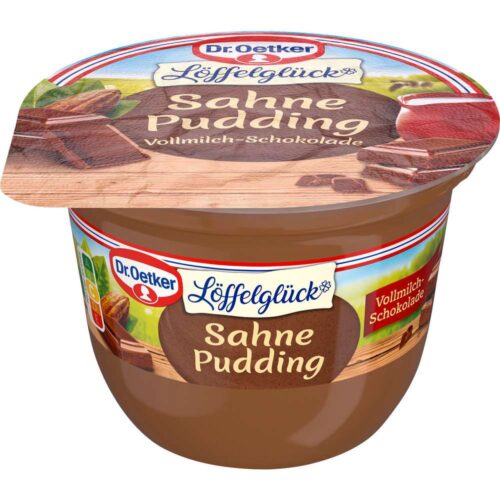 40236605 Dr.Oetker Löffelglück Sahne Pudding Vollmilch-Schokolade 200g