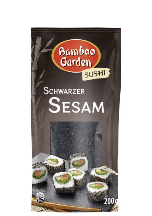 Bamboo Garden Sesam schwarz geröstet 200g