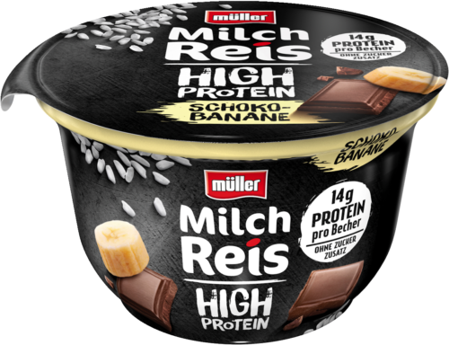 müller Milchreis High Protein Schoko Banane 180g
