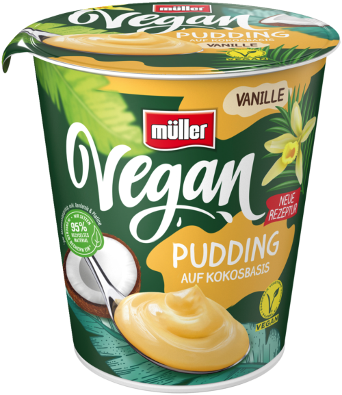 müller Pudding Vanille vegan 300g