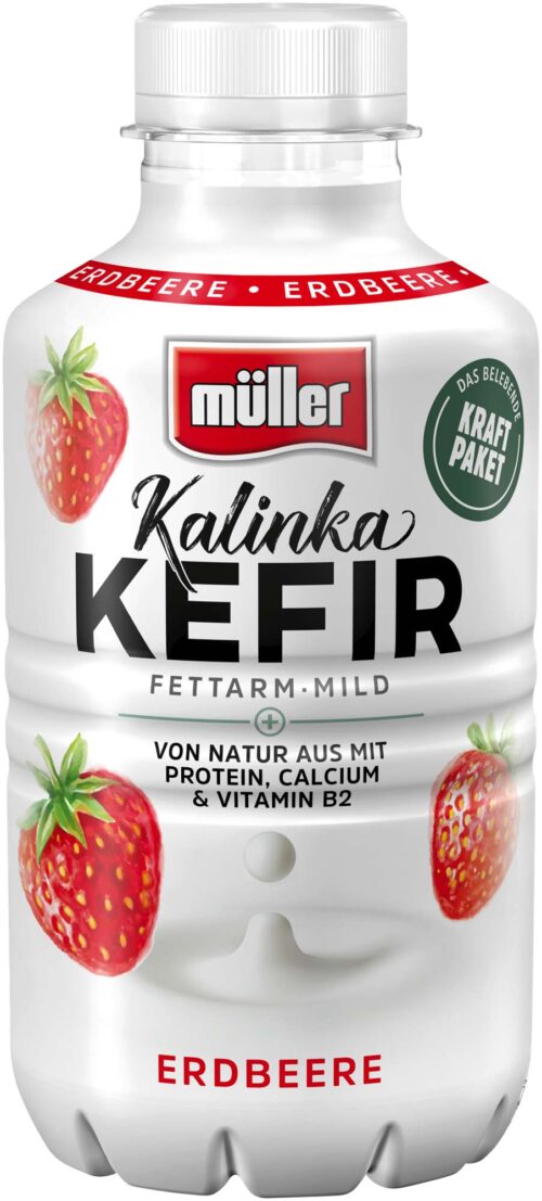 müller Kalinka Kefir Erdbeere 1,5% 500g