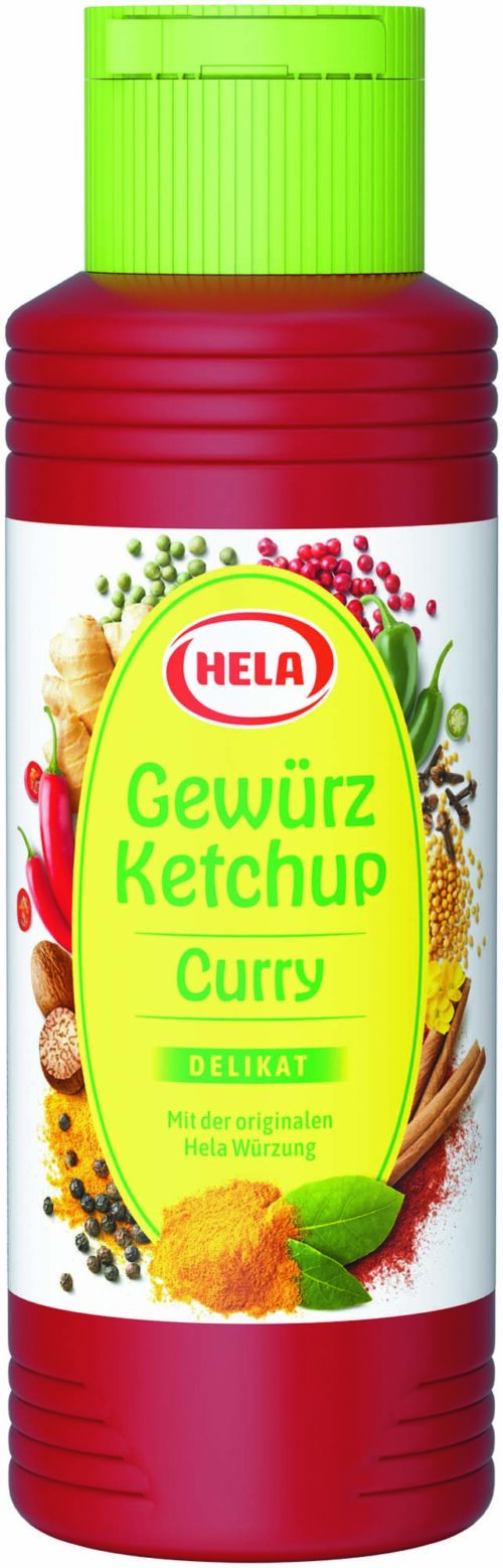 Hela Gewürz Ketchup Curry  delikat 300ml