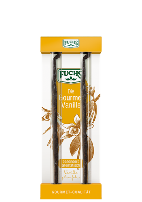 Fuchs Die Gourmet Vanille Glas 2St
