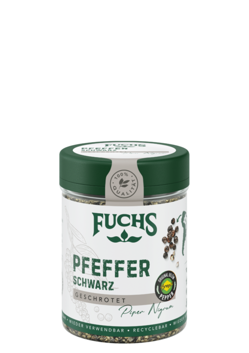 4027900244644 Fuchs Pfeffer schwarz geschrotet 60g
