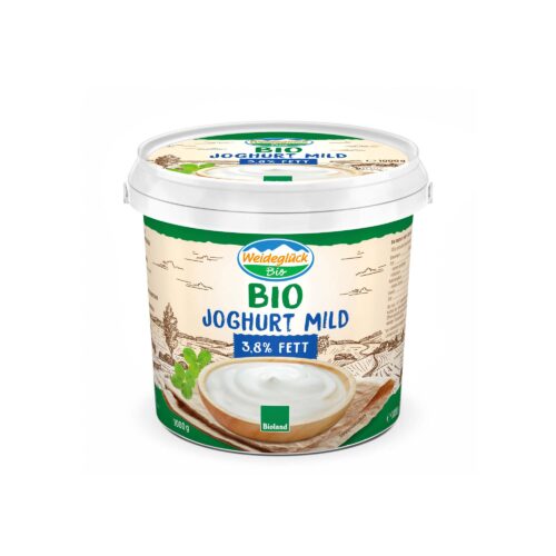 Weideglück Bio Joghurt mild 3,8% 1kg