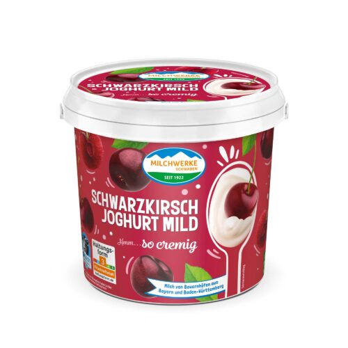 Weideglück Fruchtjoghurt Schwarzkirsch 1kg