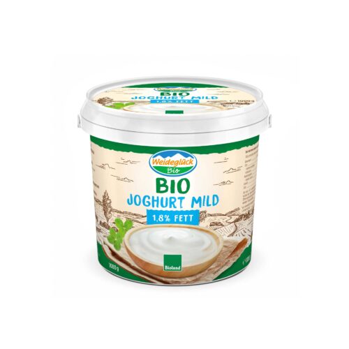 Weideglück Bio Joghurt mild 1,8% 1kg