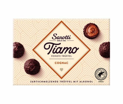 Sarotti Tiamo Feinste Trüffel Cognac Sahne 125g