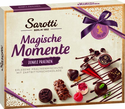 Sarotti Magische Momente dunkel 210g