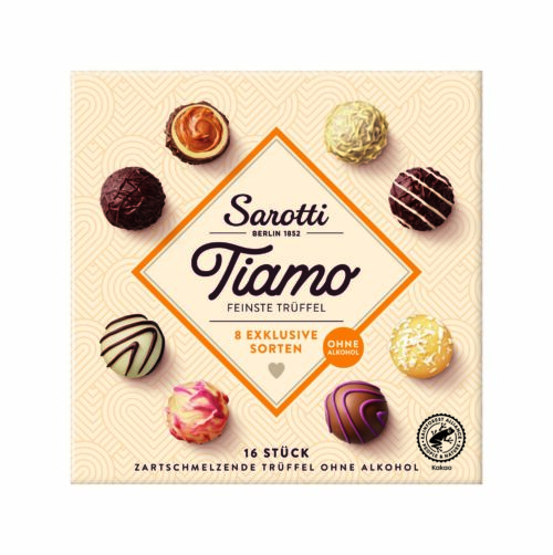 Sarotti Tiamo Feinste Trüffel ohne Alkohol 200g
