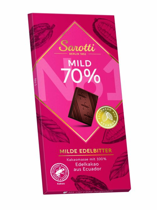 Sarotti Mild 70% Milde Edelbitter 100g