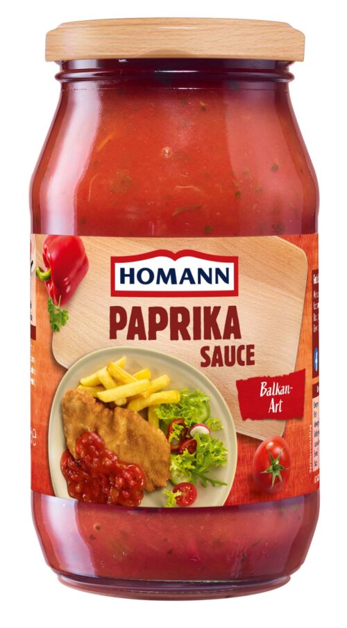 Homann Paprika Sauce Balkan Art 400ml