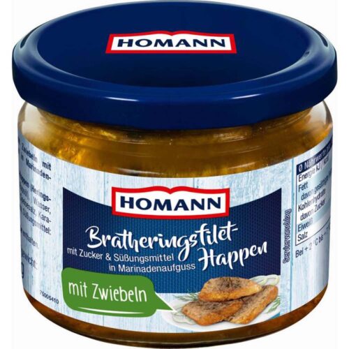 Homann Bratheringsfilethappen 250g