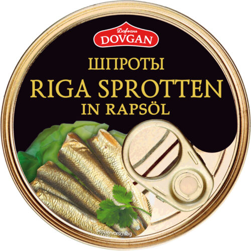 Dovgan Riga Sprotten in Öl 160g