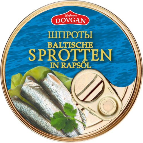 Dovgan Baltische Sprotten in Öl 160g