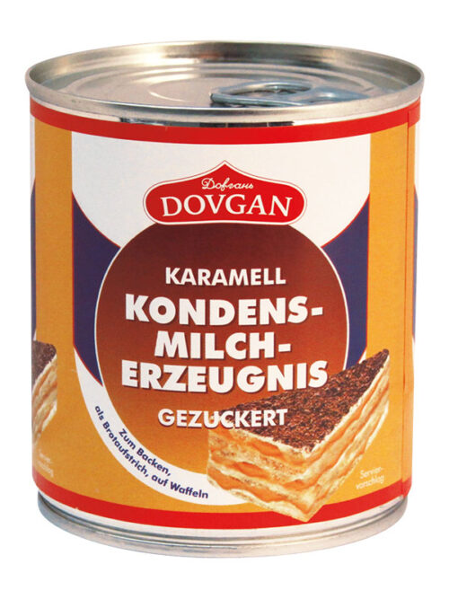 Dovgan gezuckerte Kondensmilch Karamell 397g